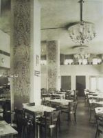 Innenausstattung der Gaststätte in den 50er Jahren