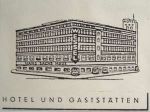 Hans-Sachs-Haus-Signet aus einer Werbung der 50er Jahre "für das Wessel-Eck"