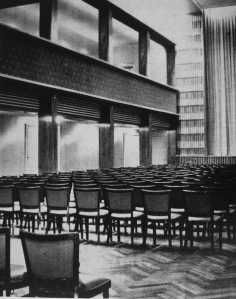 Der Saal in neuem Glanz 1955. Quelle: Stadtarchiv Gelsenkirchen