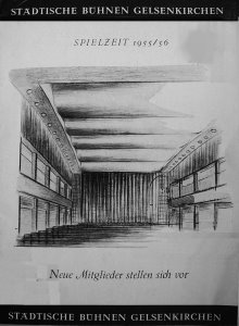 Programmheft für die Spielzeit 1955/56