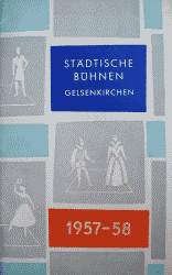 Programmheft für die Spielzeit 1957/58